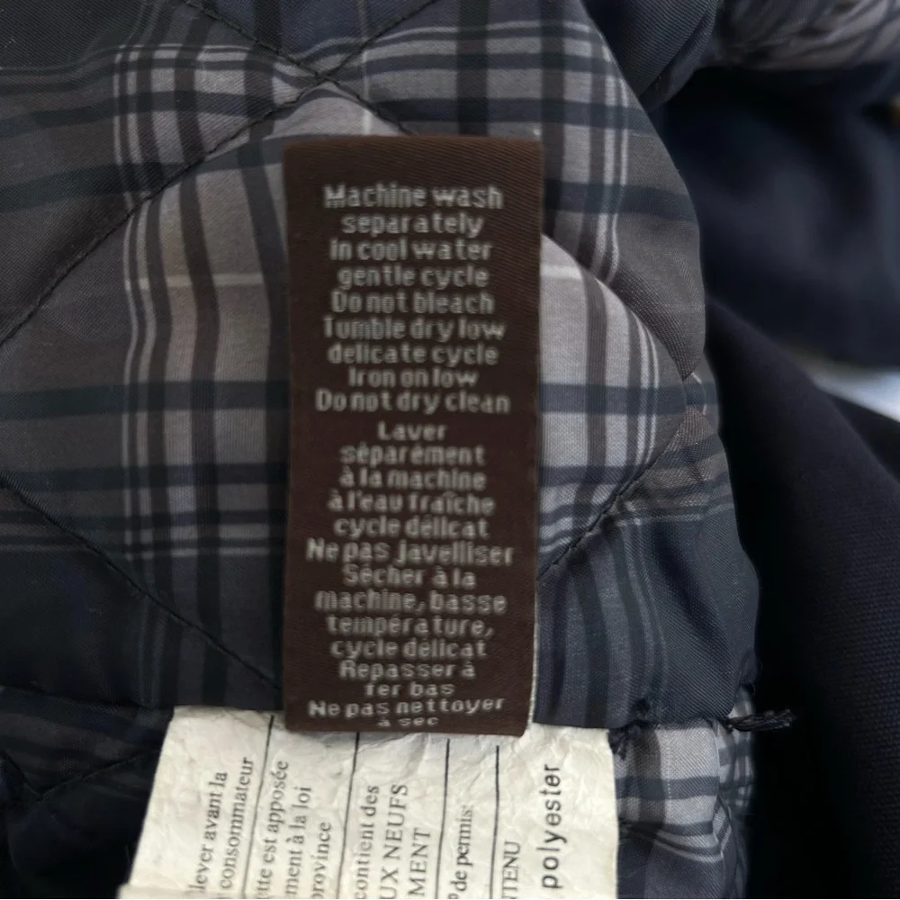 Jessica Navy and Brown Utility Jacket - Picture 14 of 16